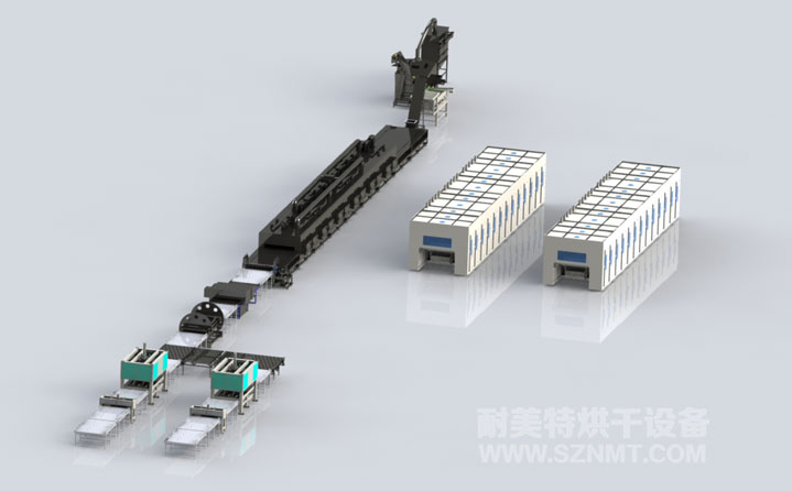 光伏退役組件熱解產線